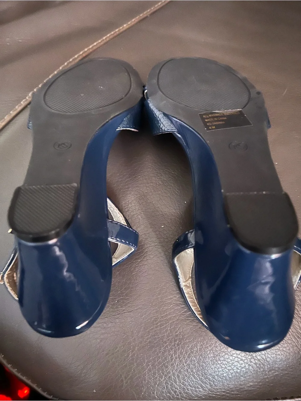(New) Karen Scott Women's Sabinaa Blue sandal size 8 M
